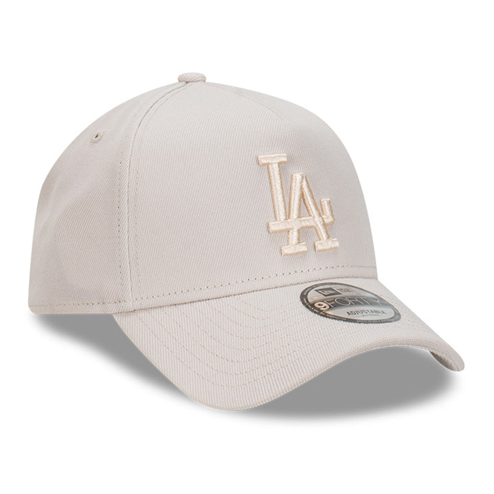 New Era Los Angeles Dodgers MLB Repreve Stone Ivory 9FORTY A-Frame Snapback Cap