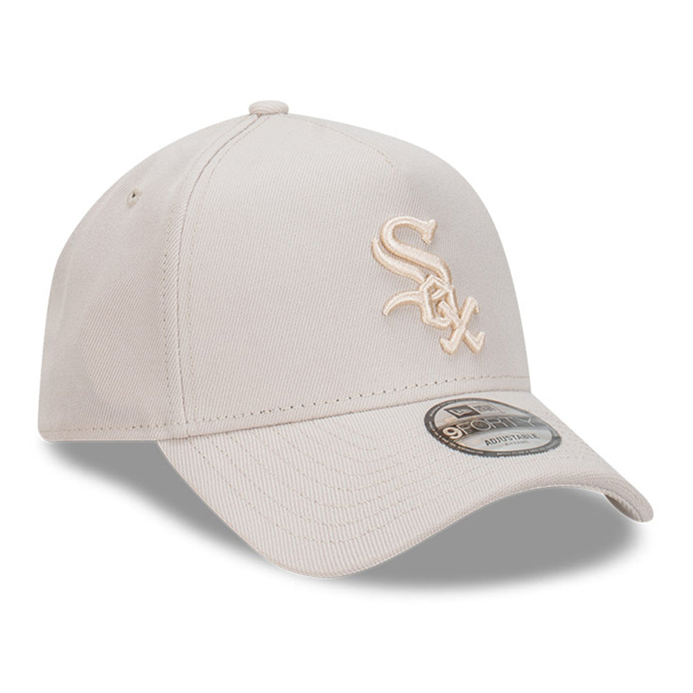 New Era Chicago White Sox MLB Repreve Stone Ivory 9FORTY A-Frame Snapback Cap