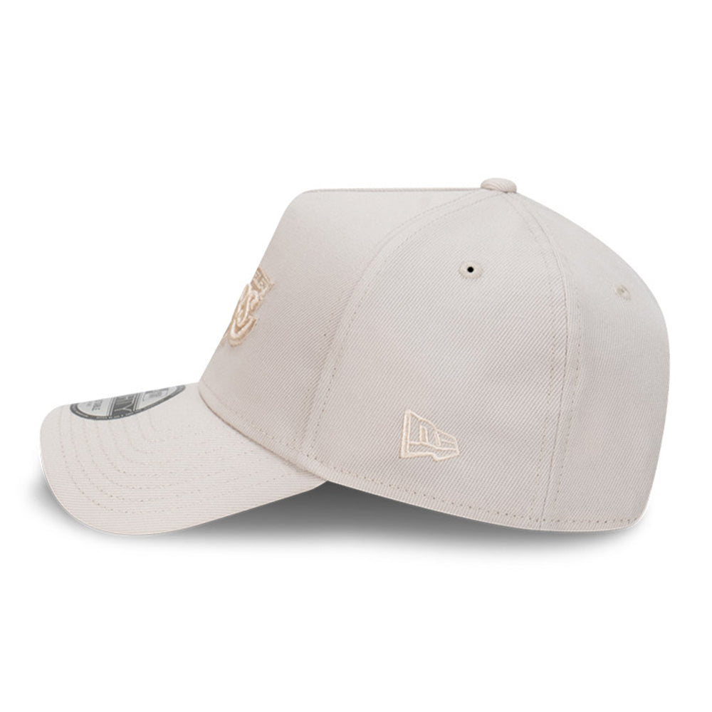New Era Los Angeles Lakers NBA Repreve Stone Ivory 9FORTY A-Frame Snapback Cap