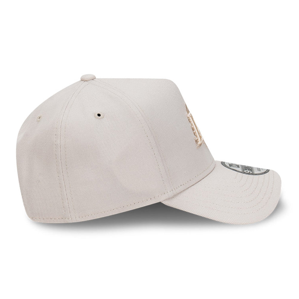 New Era Los Angeles Lakers NBA Repreve Stone Ivory 9FORTY A-Frame Snapback Cap