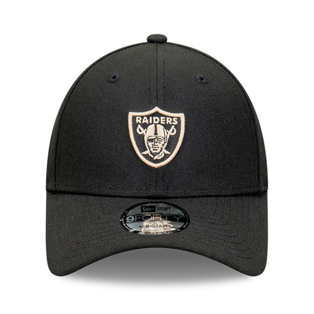 New Era Las Vegas Raiders NFL Repreve Black Oat 9FORTY Adjustable Cap