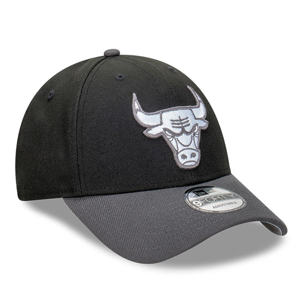 New Era Chicago Bulls NBA Repreve Two Tone Black 9FORTY Adjustable Cap