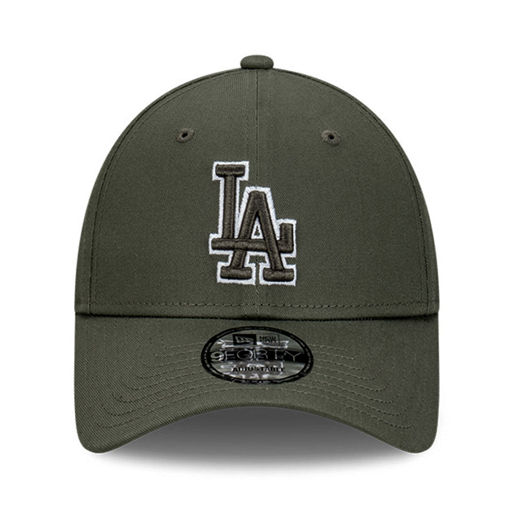 New Era Los Angeles Dodgers Dark Olive 9FORTY Adjustable Snapback Cap