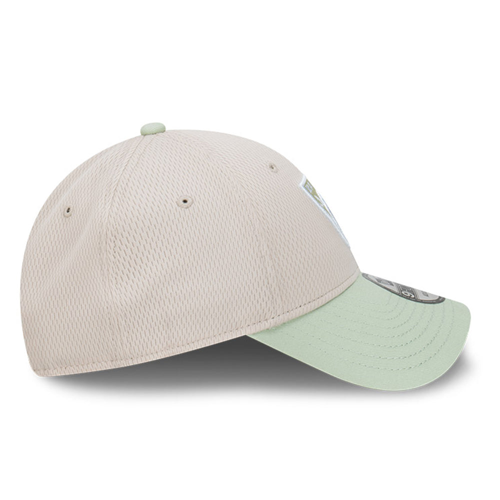 New Era Las Vegas Raiders NFL Dash Mark Two Tone Stone Mint Green 9FORTY Snapback Cap