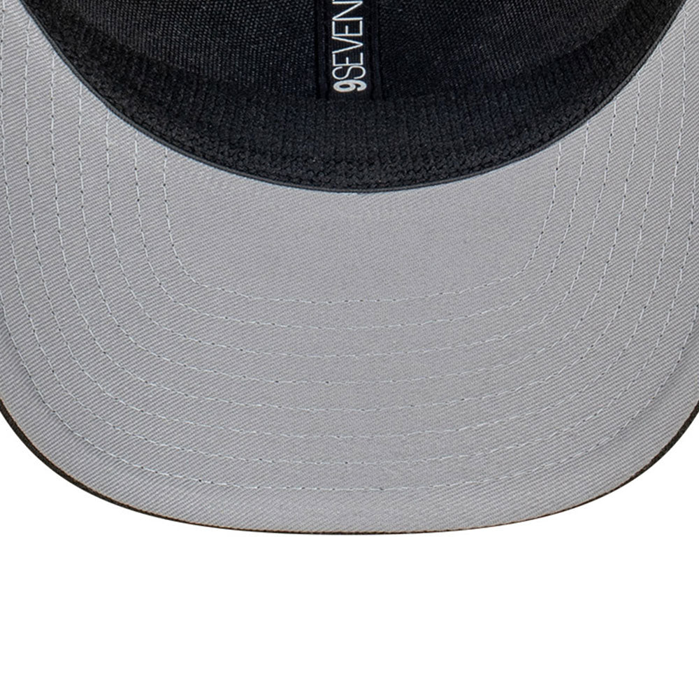 New Era Las Vegas Raiders NFL Stone Black 9SEVENTY Stretch Snapback Cap