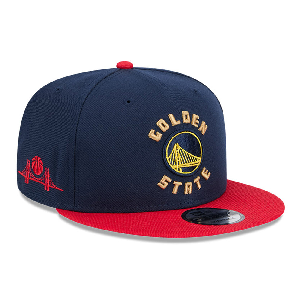 New Era Golden State Warriors NBA 2024 NBA City Series Medium Blue 9FIFTY Snapback Cap