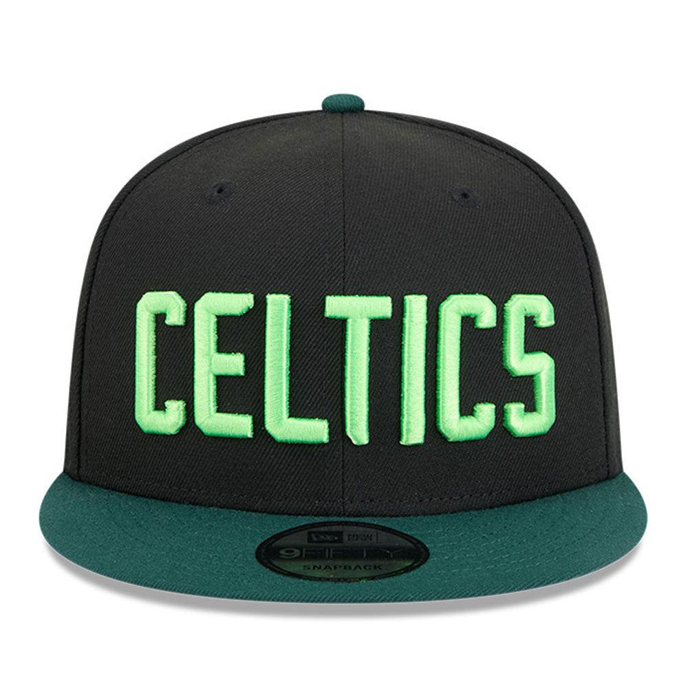 New Era Boston Celtics NBA 2024 NBA City Series Black 9FIFT Y Snapback Cap