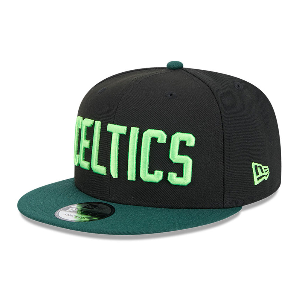 New Era Boston Celtics NBA 2024 NBA City Series Black 9FIFT Y Snapback Cap