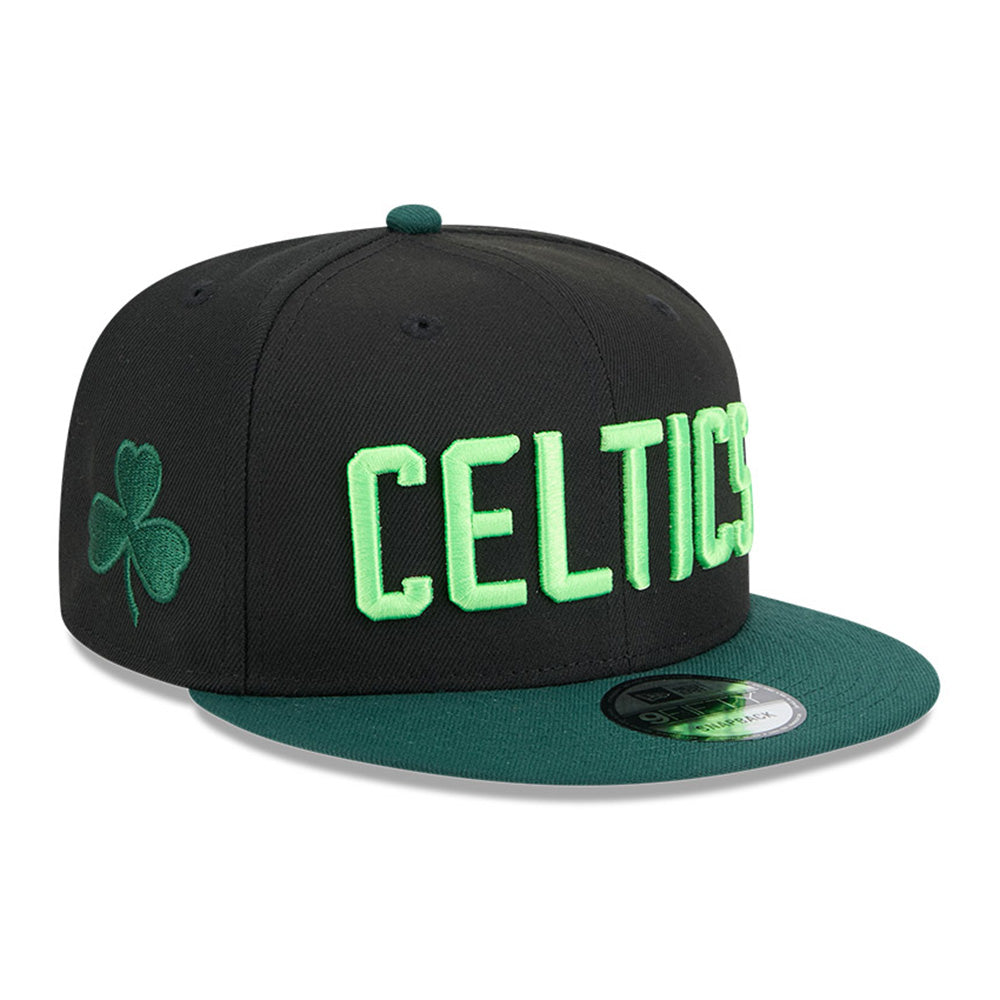 New Era Boston Celtics NBA 2024 NBA City Series Black 9FIFT Y Snapback Cap