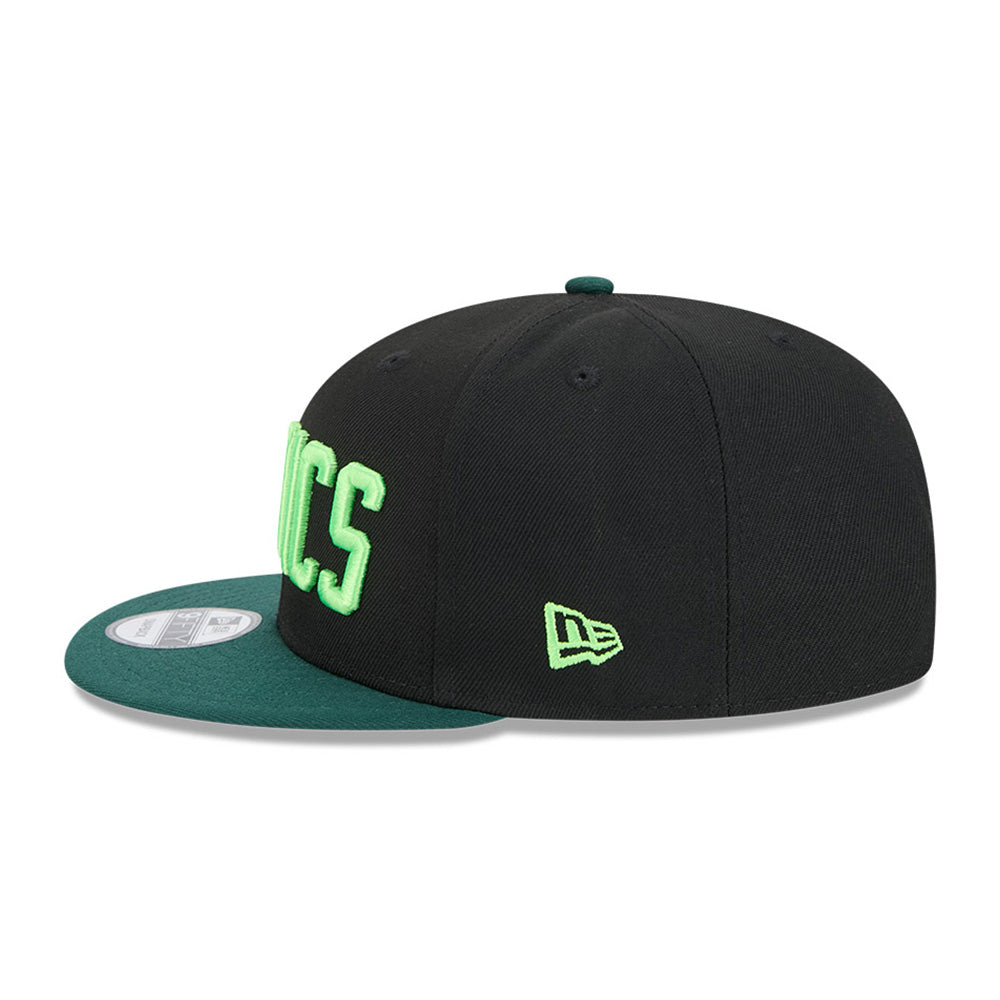 New Era Boston Celtics NBA 2024 NBA City Series Black 9FIFT Y Snapback Cap