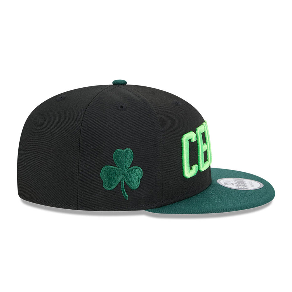 New Era Boston Celtics NBA 2024 NBA City Series Black 9FIFT Y Snapback Cap