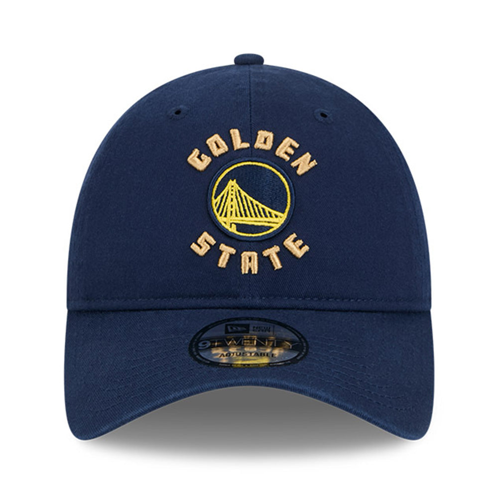 New Era Golden State Warriors NBA 2024 NBA City Series Medium Blue 9TWENTY Adjustable Cap