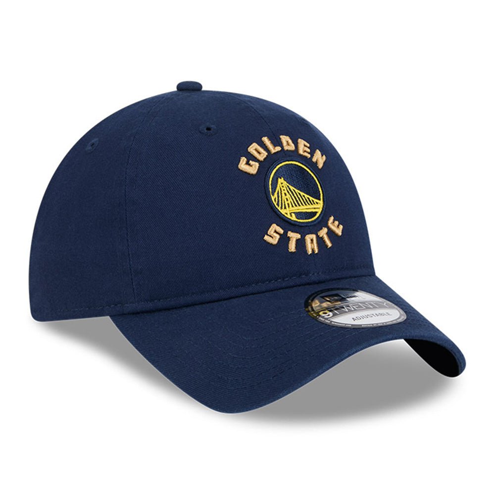 New Era Golden State Warriors NBA 2024 NBA City Series Medium Blue 9TWENTY Adjustable Cap