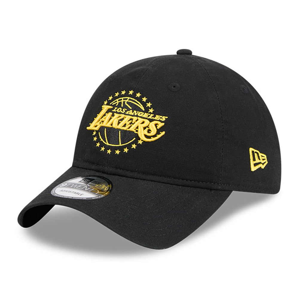 New Era Los Angeles Lakers NBA 2024 NBA City Series Black 9TWENTY Adjustable Cap