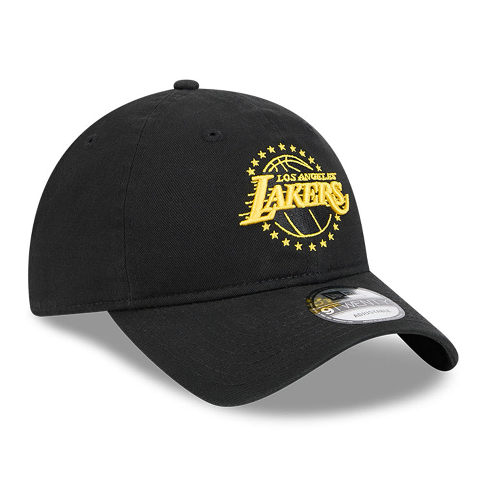 New Era Los Angeles Lakers NBA 2024 NBA City Series Black 9TWENTY Adjustable Cap