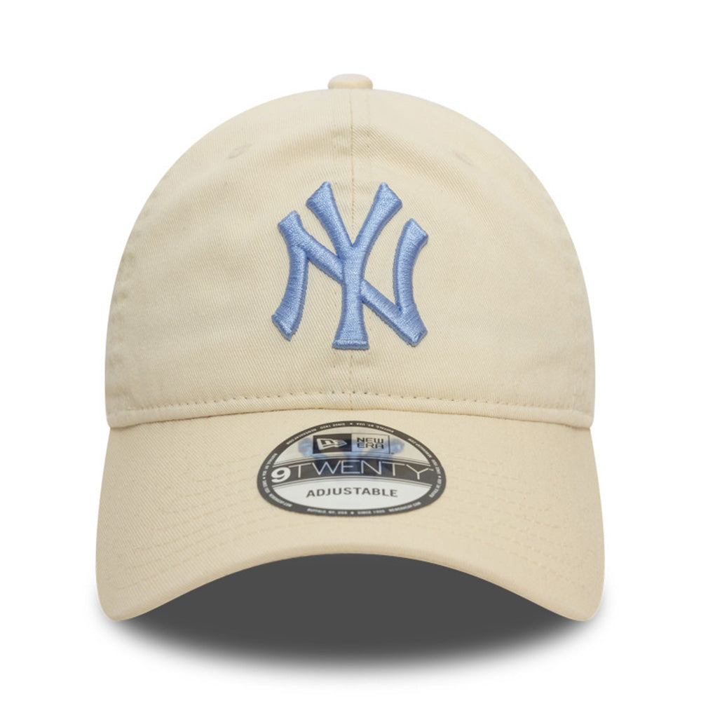 New Era New York Yankees Neutral Washed Light Cream 9TWENTY Adjustable Cap