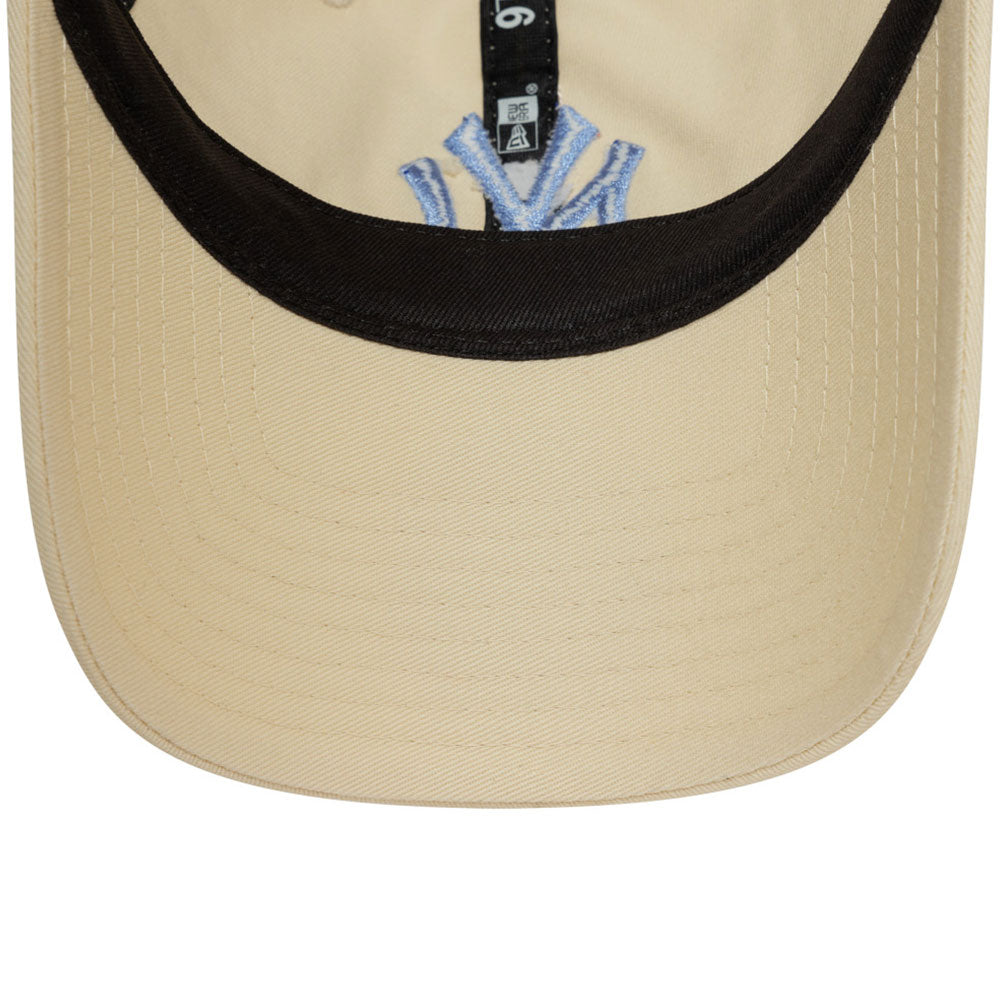 New Era New York Yankees Neutral Washed Light Cream 9TWENTY Adjustable Cap