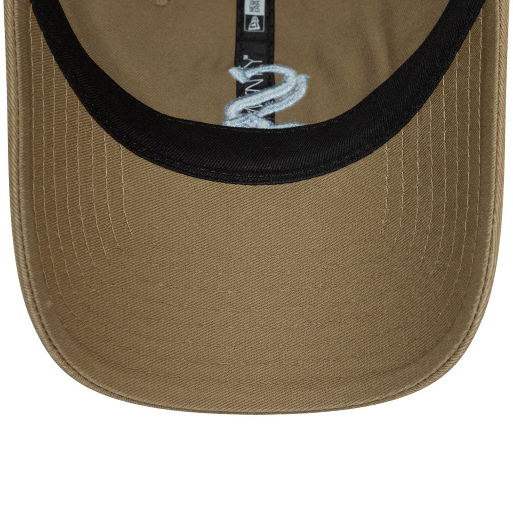 New Era Chicago White Sox Neutral Washed British Khaki 9TWENTY Adjustable Cap