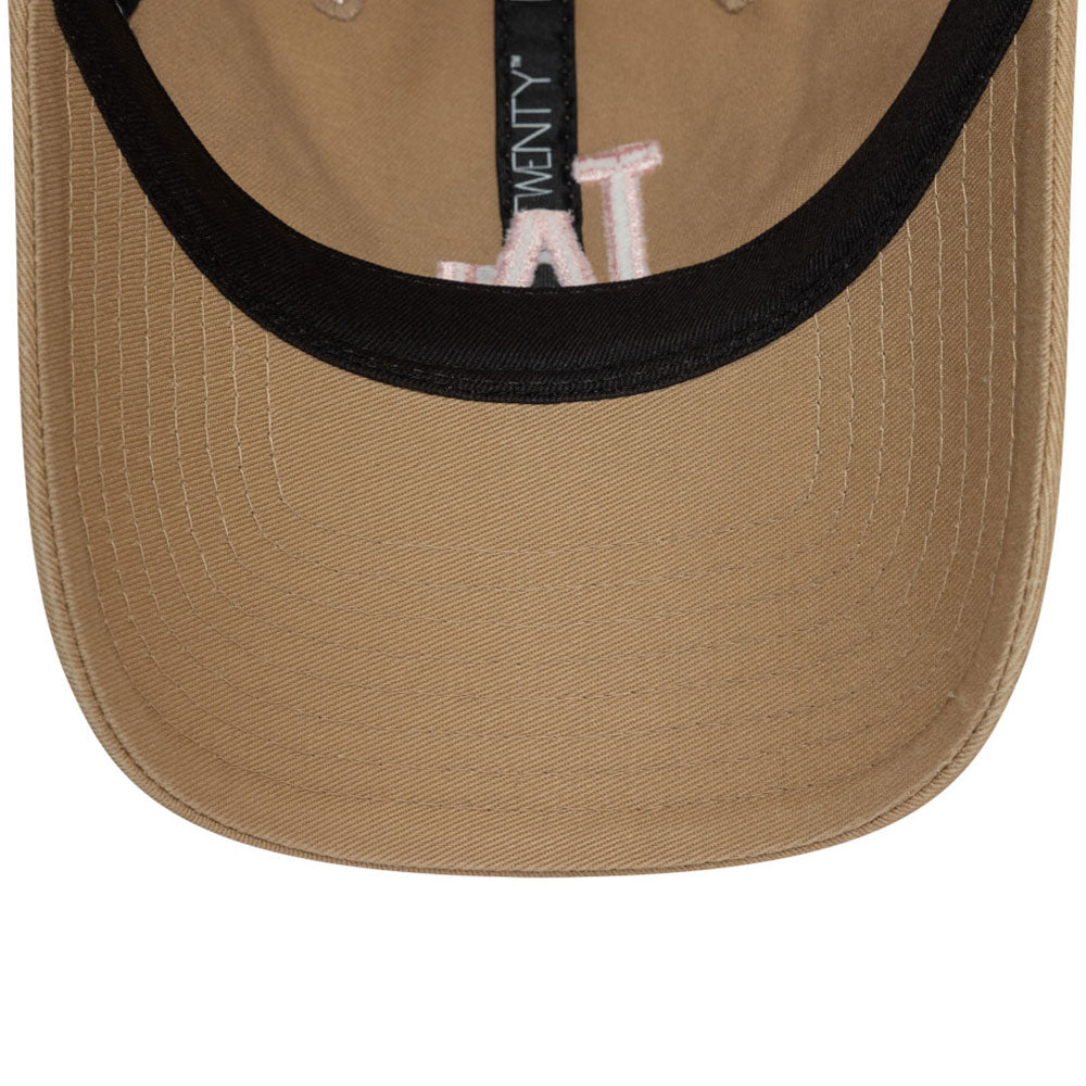 New Era Los Angeles Dodgers Neutral Washed Camel 9TWENTY Adjustable Cap