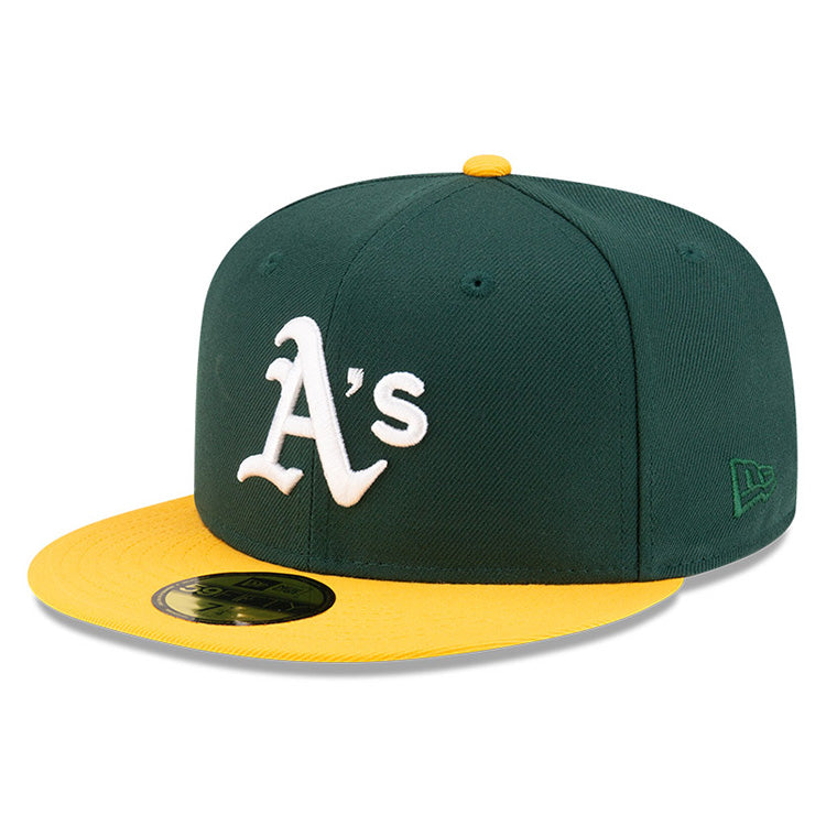 New Era OVO x MLB 2024 Oakland Athletics Kelly Green Gold 59FIFTY Fitted Cap (ONLINE EXCLUSIVE)