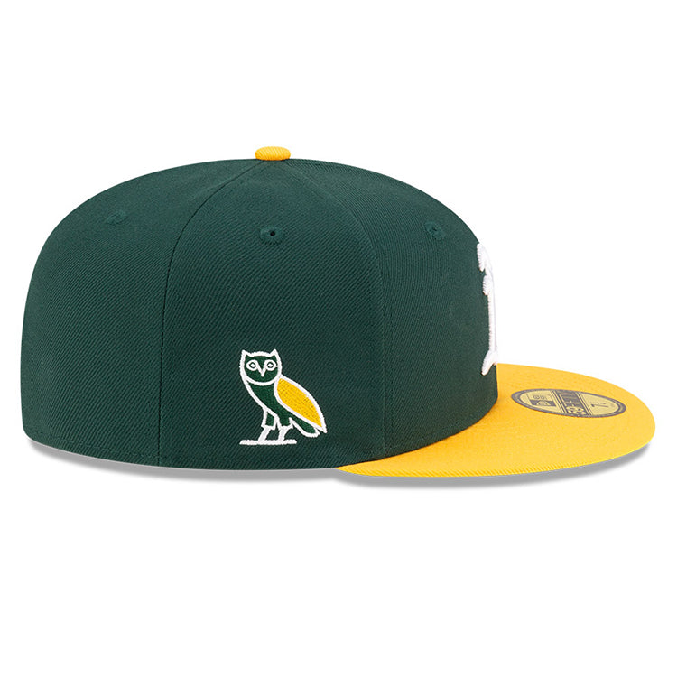 New Era OVO x MLB 2024 Oakland Athletics Kelly Green Gold 59FIFTY Fitted Cap (ONLINE EXCLUSIVE)