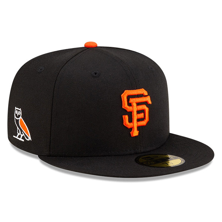 New Era OVO x MLB 2024 San Francisco Giants Black 59FIFTY Fitted Cap (ONLINE EXCLUSIVE)