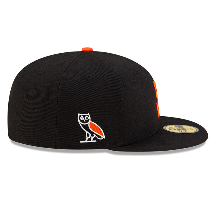 New Era OVO x MLB 2024 San Francisco Giants Black 59FIFTY Fitted Cap (ONLINE EXCLUSIVE)