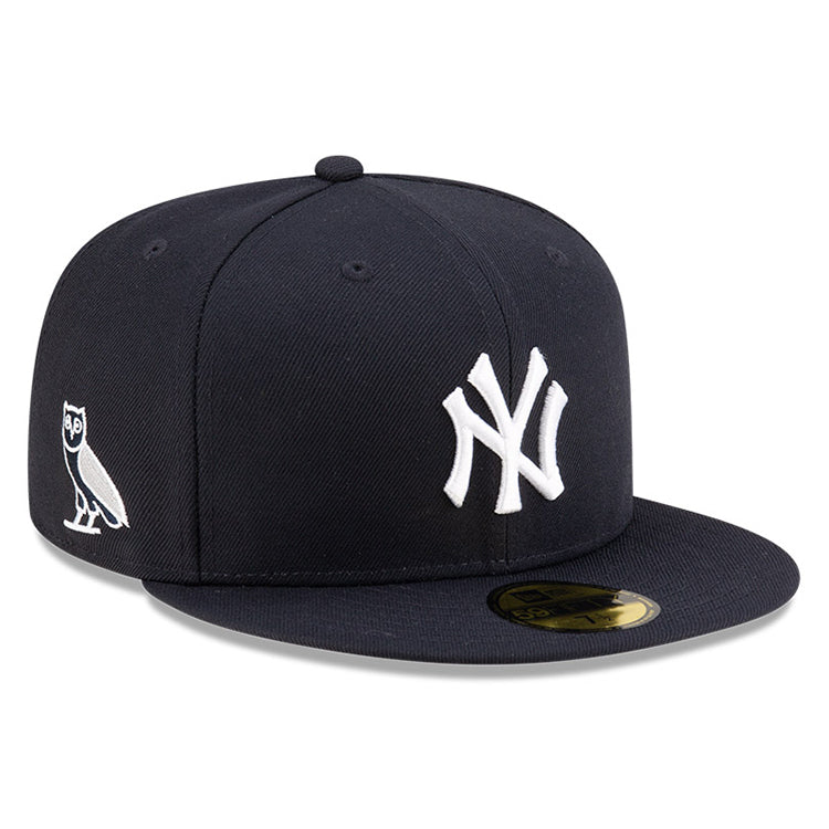 New Era OVO x MLB 2024 New York Yankees Navy 59FIFTY Fitted Cap (ONLINE EXCLUSIVE)