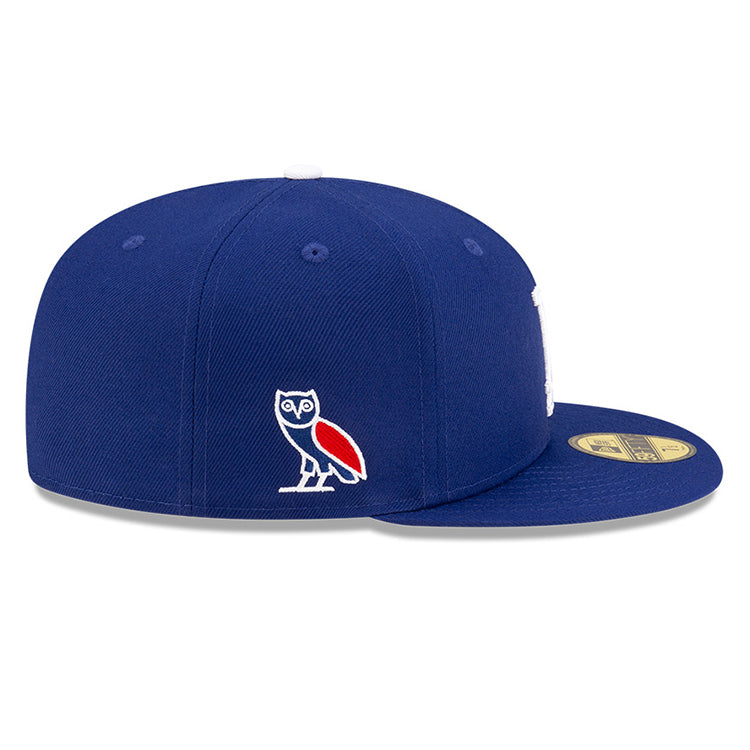 New Era OVO x MLB 2024 Los Angeles Dodgers Dark Royal 59FIFTY Fitted Cap (ONLINE EXCLUSIVE)