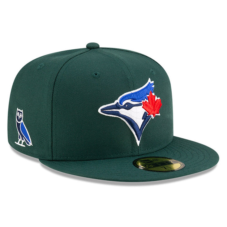 New Era OVO x MLB 2024 Toronto Blue Jays Dark Green 59FIFTY Fitted Cap (ONLINE EXCLUSIVE)