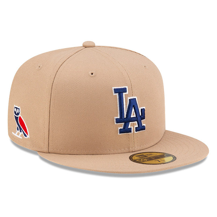 New Era OVO x MLB 2024 Los Angeles Dodgers Camel 59FIFTY Fitted Cap (ONLINE EXCLUSIVE)