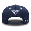 BWT Alpine F1 Racing Team Las Vegas Race Special Pierre Gasly Navy Red 9FIFTY Snapback Cap