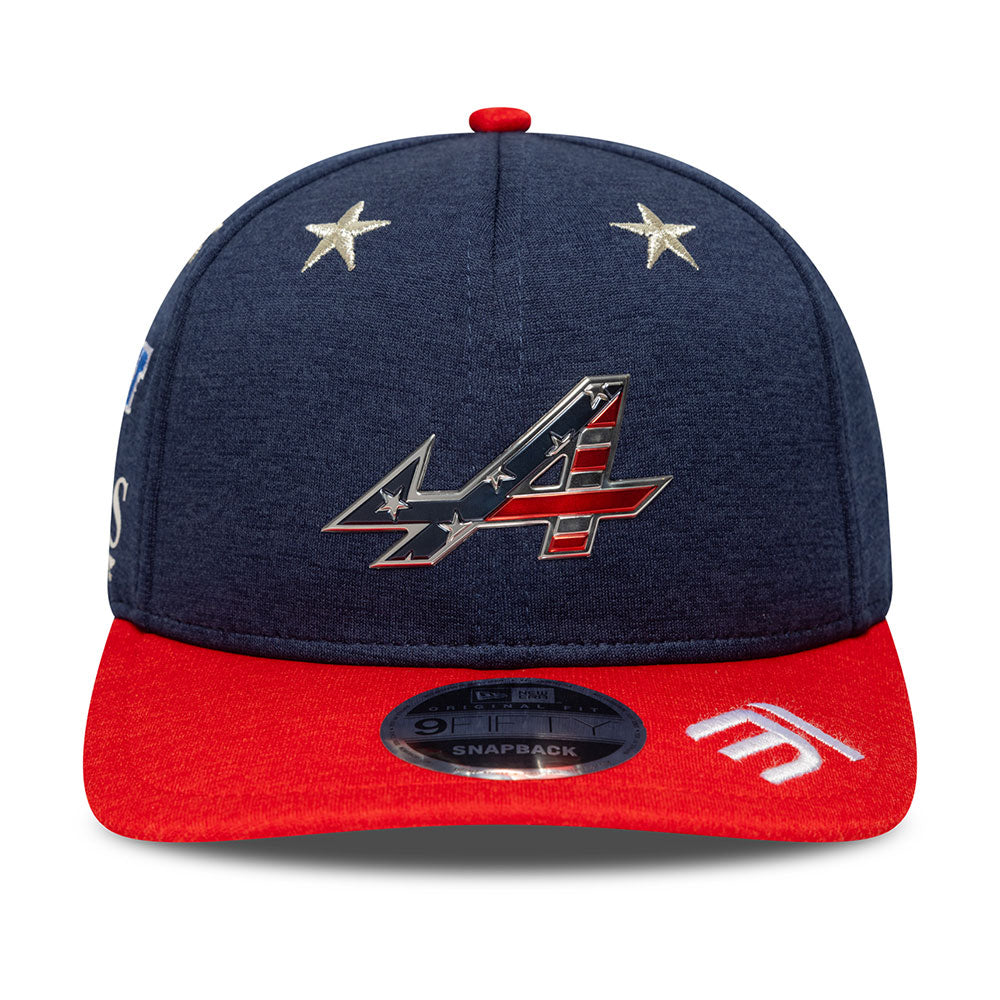 BWT Alpine F1 Racing Team Las Vegas Race Special Esteban Ocon Navy Red 9FIFTY Original Fit Snapback Cap