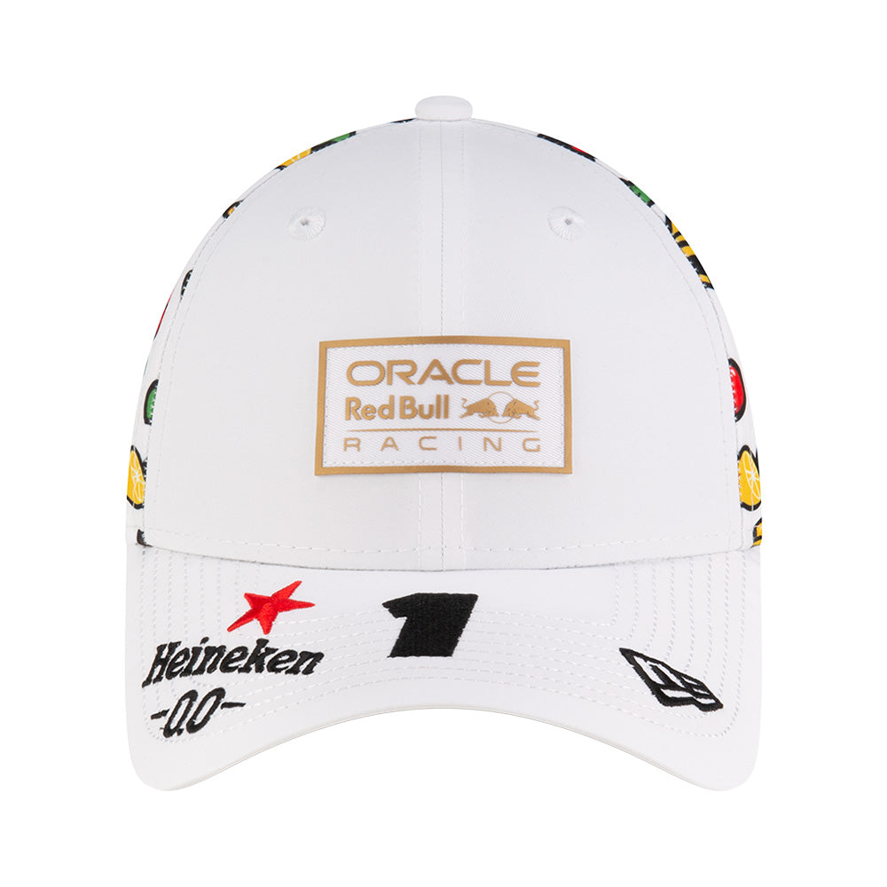 Red Bull Racing Max Verstappen Las Vegas Race Special White 9FORTY Snapback Cap