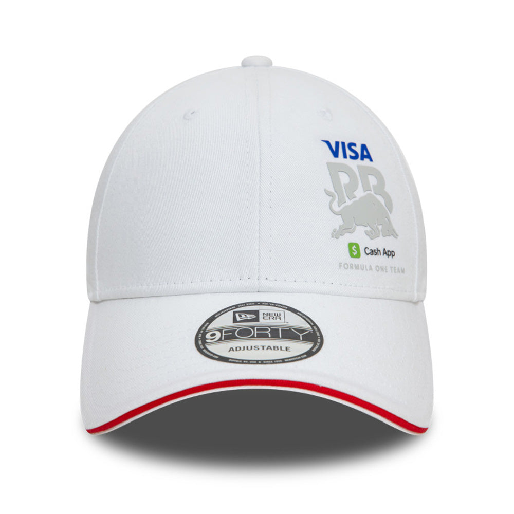 Visa Cash App Racing Bulls Flawless White 9FORTY Adjustable Cap