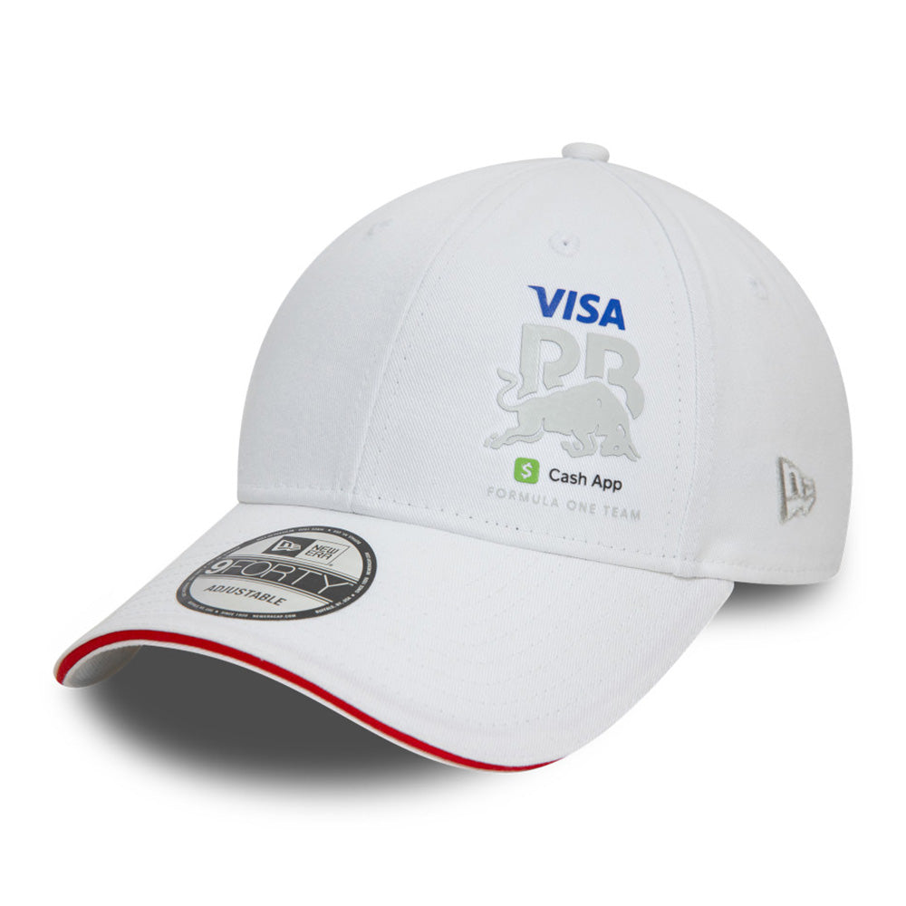 Visa Cash App Racing Bulls Flawless White 9FORTY Adjustable Cap