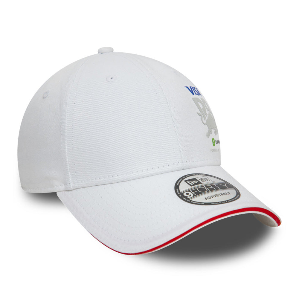 Visa Cash App Racing Bulls Flawless White 9FORTY Adjustable Cap