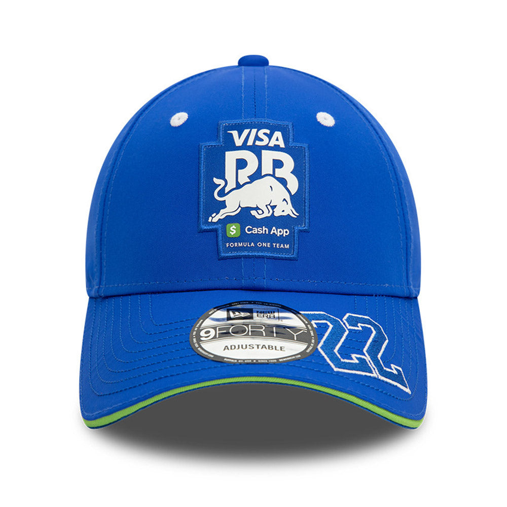 Visa Cash App Racing Bulls Yuki Tsunoda Blue 9FORTY Snapback Cap