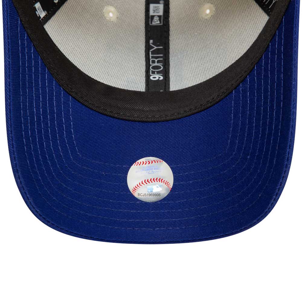 New Era Los Angeles Dodgers Color Block Light Cream 9FORTY Adjustable Cap