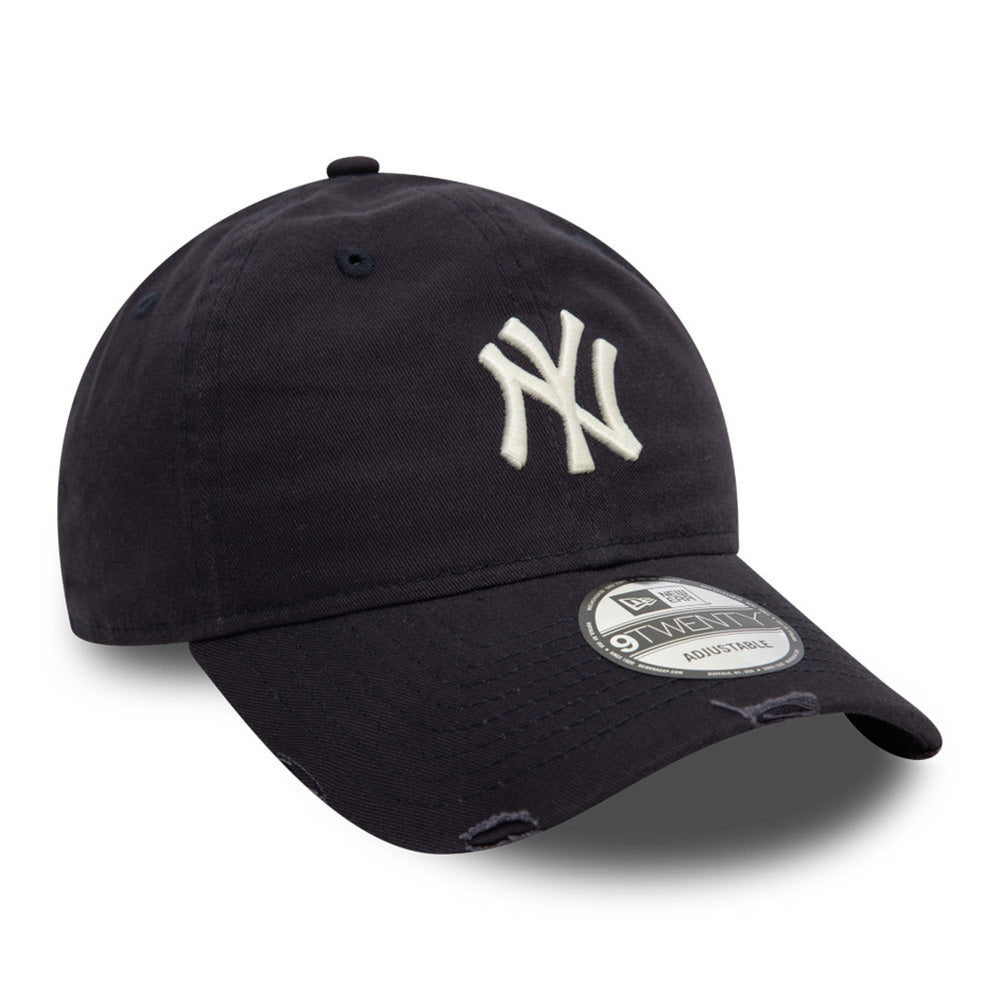 New Era New York Yankees Distressed Navy 9TWENTY Adjustable Cap