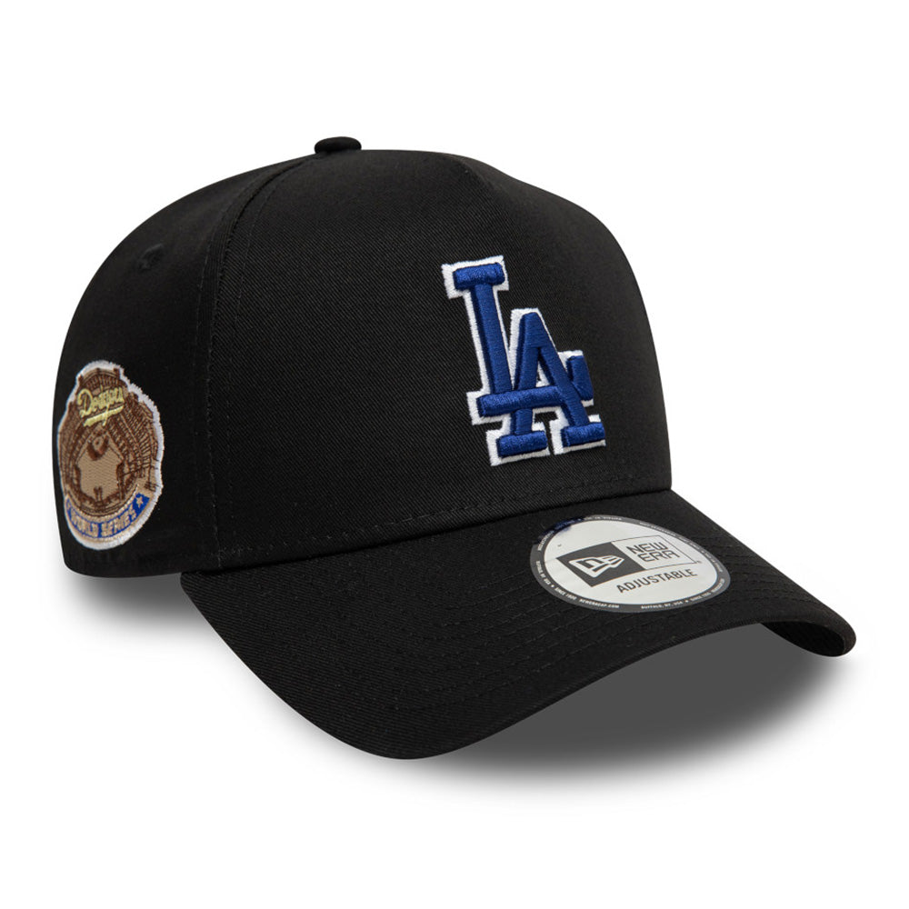 New Era Los Angeles Dodgers World Series Black 9FORTY E-Frame Snapback Cap