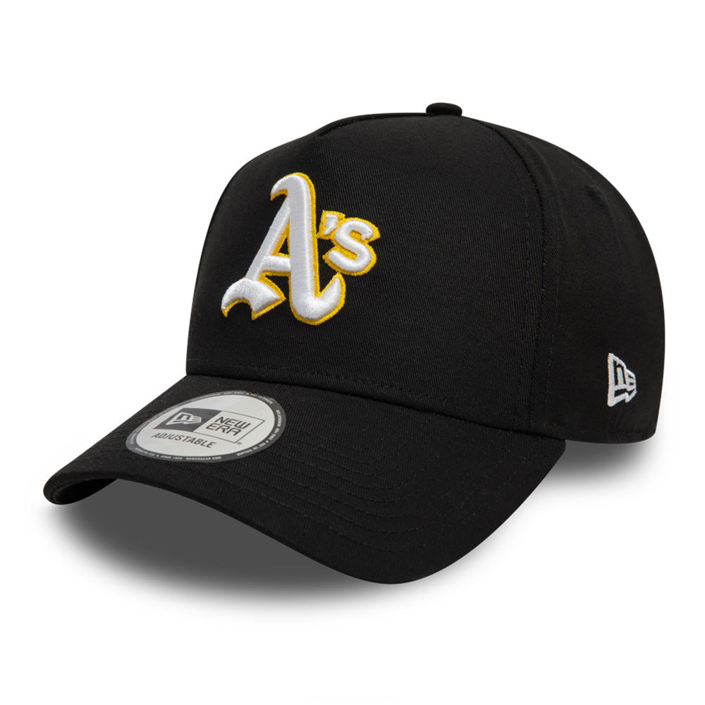 New Era Oakland Athletics World Series Black 9FORTY E-Frame Snapback Cap