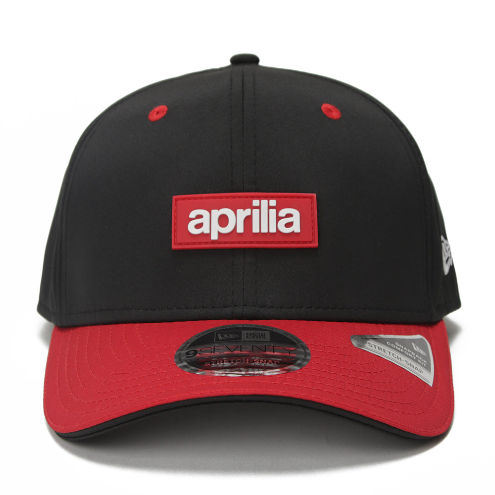 New Era Aprilia Piaggio Core Black 9SEVENTY Stretch Snapback Cap