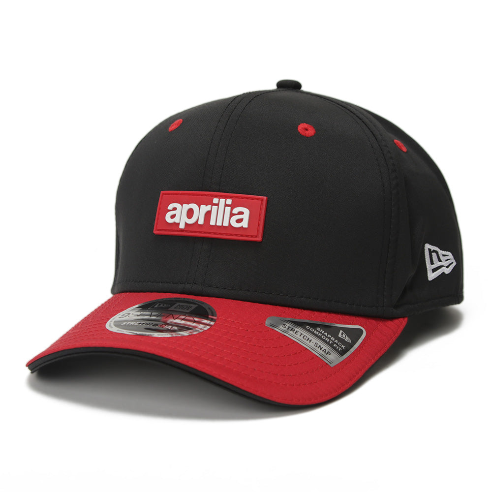 New Era Aprilia Piaggio Core Black 9SEVENTY Stretch Snapback Cap