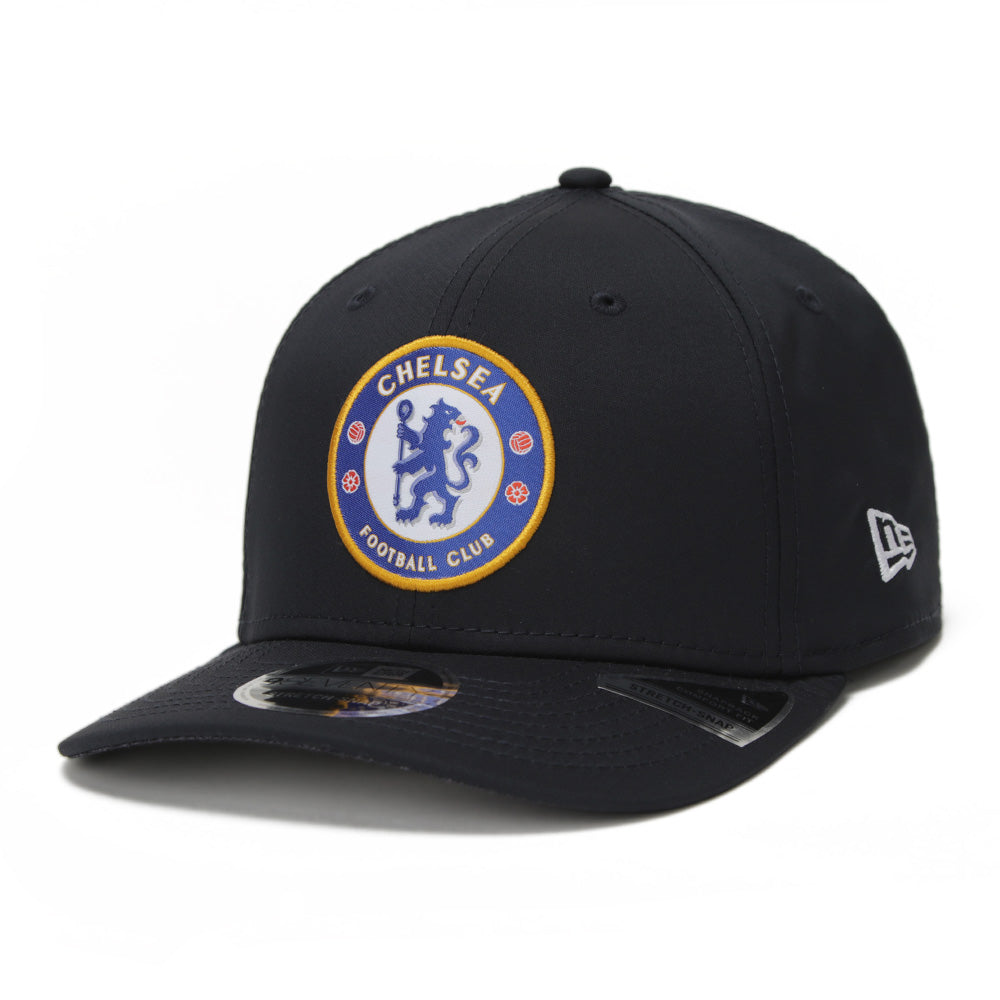 New Era Chelsea FC Lion Crest Seasonal Navy 9SEVENTY Stretch Snapback Cap