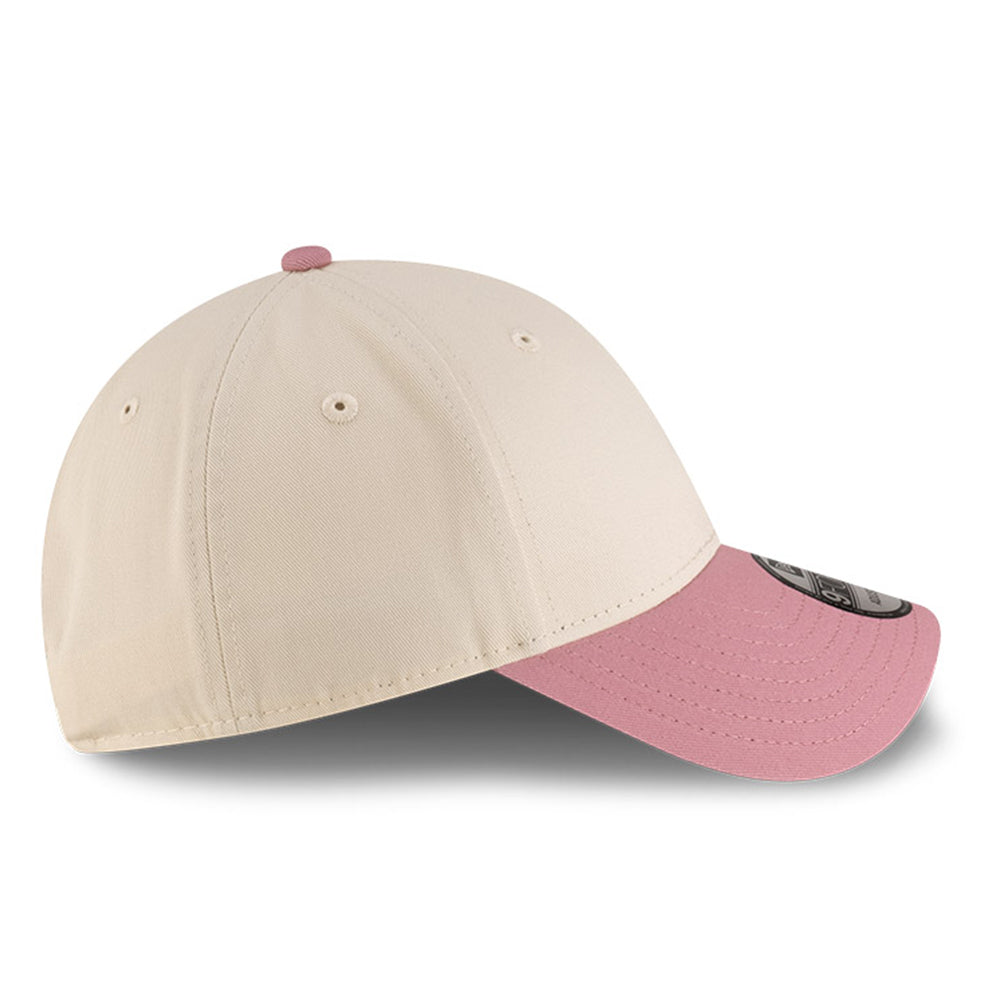 New Era Oracle Red Bull Racing Light Cream on Pink 9FORTY Adjustable Cap