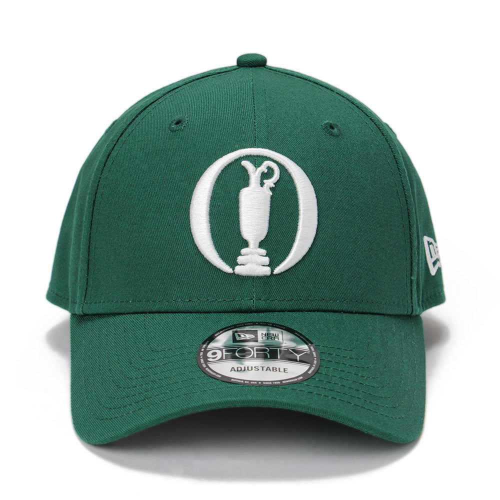 New Era The Open Championship Golf Logo Emerald Green 9FORTY Adjustable Cap