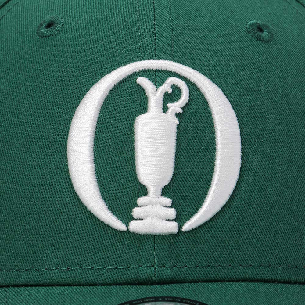 New Era The Open Championship Golf Logo Emerald Green 9FORTY Adjustable Cap