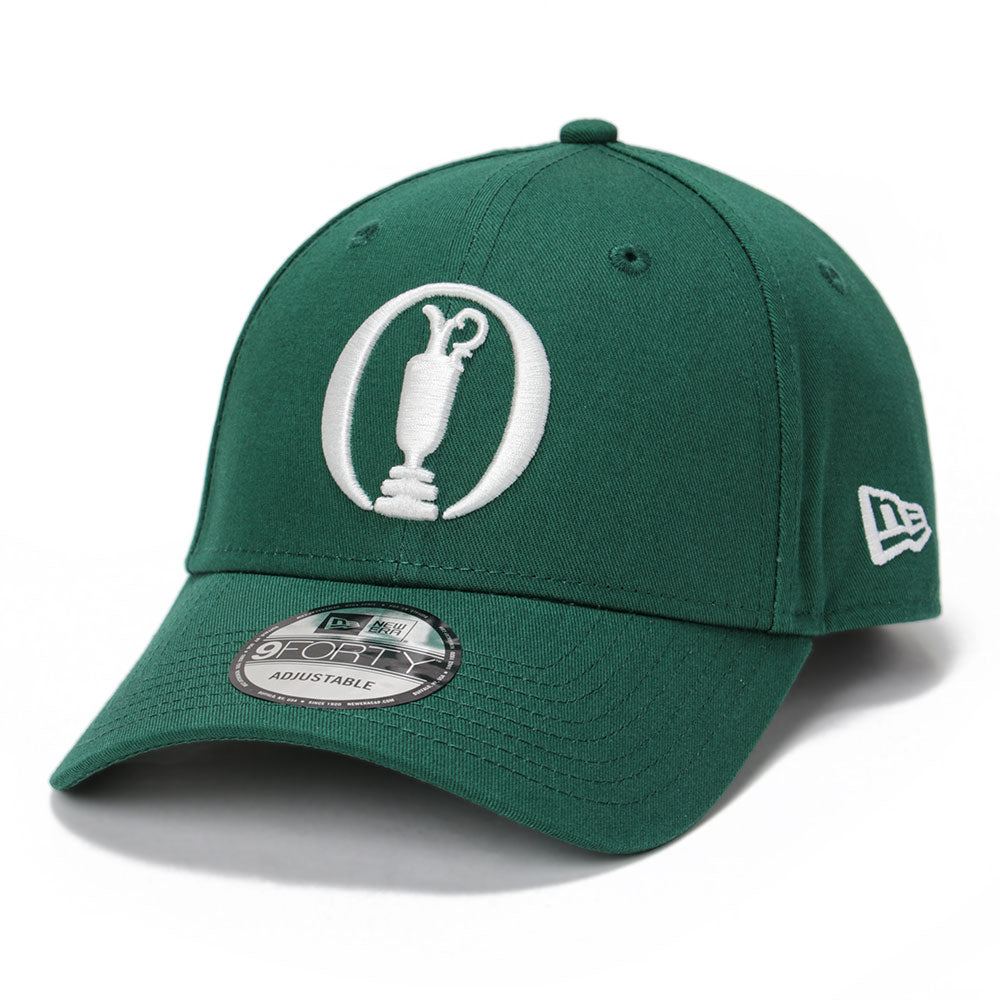 New Era The Open Championship Golf Logo Emerald Green 9FORTY Adjustable Cap