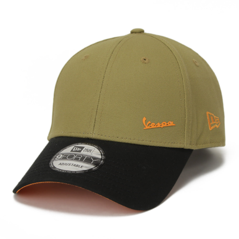 New Era Vespa Piaggio Flawless Khaki 9FORTY Adjustable Cap